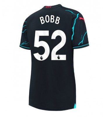 Manchester City Oscar Bobb #52 Tredje Tröja Dam 2023-24 Kortärmad